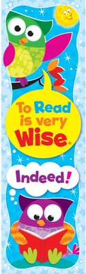 Trend Owl-Stars! Bookmarks: To read is very…, 36/Pack (T-12110)