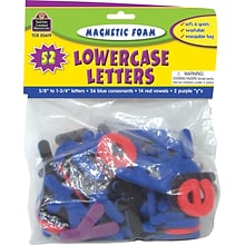 Teacher Created Resources® Magnetic Foam Lowercase Letters, Grades Pre School+, 2 EA/BD