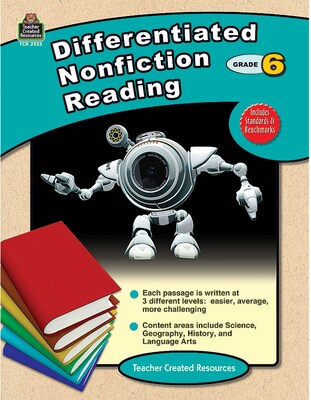 Differentiated Nonfiction Reading, Grade 6