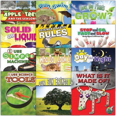 Teacher Created Resources My Science Library Book Set, Grades Pre Kindergarten - 1st (TCR362472)