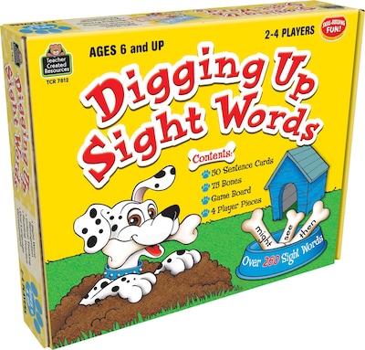 Teacher Created Resources Digging Up Sight Words Board Game (TCR7812)