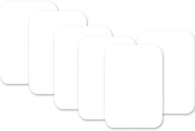 Pocket Chart Cards, White