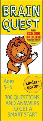 Brain Quest Kindergarten Revised 4th Edition