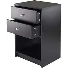 Winsome Trading Accent Table, Black, Each (20936WTI)