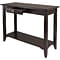 Winsome Nolan 30 x 40 x 15.98 Composite Wood Console Table With Drawer, Cappuccino (40640)