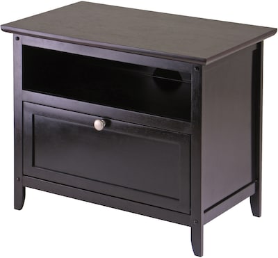 Winsome Zara Wood TV Stand, Dark Espresso