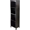 Winsome Terrace Beech Wood 5-Tier Shelf, Espresso