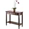 Winsome Richmond 33.98 x 29.92 x 15.69 Wood Console Hall Table Tapered Leg, Brown