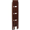 Winsome Solid/Composite Wood 4-Tier Narrow Folding Shelf, Antique Walnut