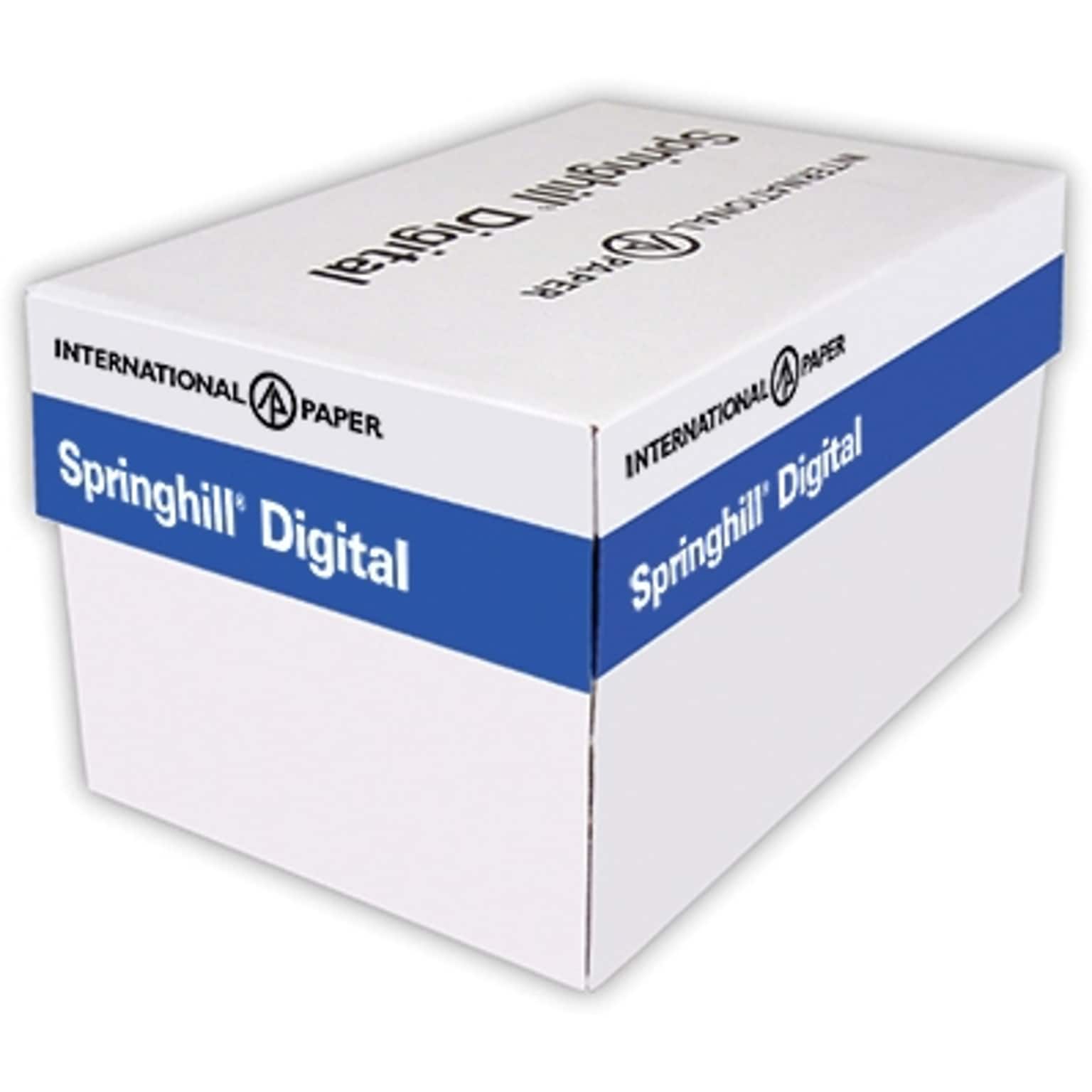 Springhill 90 lb. Cover Paper, 11 x 17, White, 1000 Sheets/Carton (015110CASE)