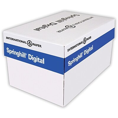 IP Springhill® Opaque 8 1/2 x 14 60 lbs. Colored Copy Paper, Green, 5000/Case