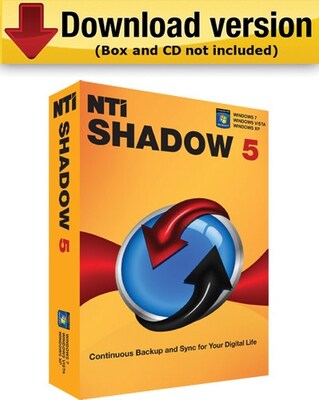 NTI Shadow 5 for Windows (1-User) [Download]