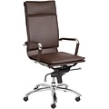 Euro Style™ Gunar Pro Leatherette High Back Office Chair; Brown, Box