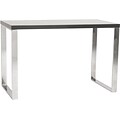 Euro Style™ Dillon Stainless Steel Desk; Gray, Box