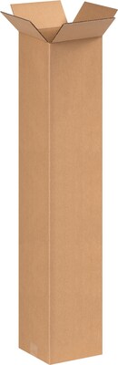 10 x 60 x 10 Shipping Boxes, Brown, 15/Bundle (101060)