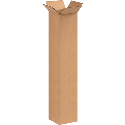 10 x 60 x 10 Shipping Boxes, Brown, 15/Bundle (101060)