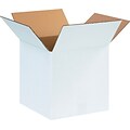 12 x 12 x 12 Shipping Boxes, White, 25/Bundle (121212W)