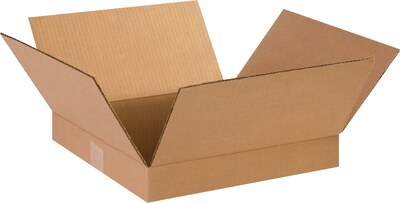14 x 3 x 14 Shipping Boxes, Brown, 25/Bundle (14143)
