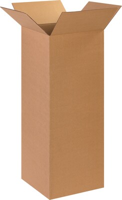 14" x 14" x 36" Shipping Boxes, 32 ECT, Brown, 15/Bundle (BS141436)