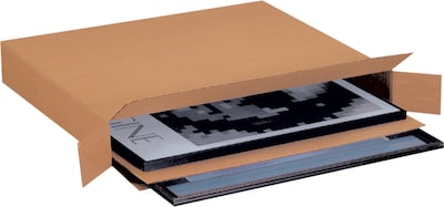 15 x 2 x 9 Side Loading Boxes, 32 ECT, Brown, 25/Bundle (1529FOL)