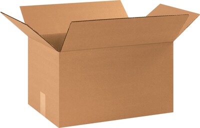 17 x 12 x 10 Heavy Duty Shipping Boxes, 32 ECT, Brown, 25/Bundle (171210)
