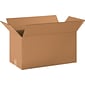 20" x 10" x 10" Shipping Boxes, 32 ECT, Brown, 25/Bundle (201010)