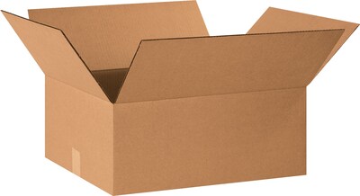 20 x 15 x 9 Shipping Boxes, 32 ECT, Brown, 25/Bundle (BS201509)