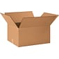 20" x 16" x 10" Shipping Boxes, 32 ECT, Brown, 25/Pack (BS201610)