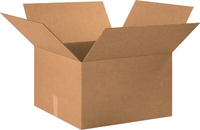 20 x 20 x 11 Shipping Boxes, 32 ECT, Brown, 15/Bundle (202011)