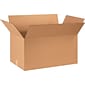 28" x 14" x 14" Heavy Duty Shipping Boxes, 32 ECT, Brown, 20/Bundle (281414)