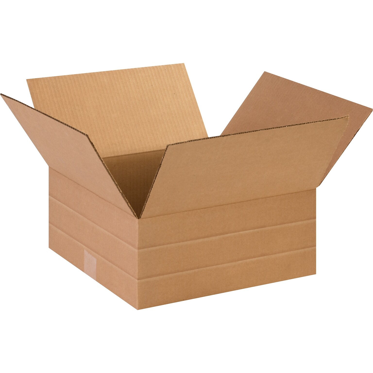 14 x 6 x 14 Multi-Depth Shipping Boxes, Brown, 25/Bundle (MD14146)