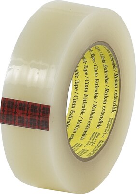 3M 8886 Stretchable Tape, 7.0 Mil, 1 1/2 x 60 yds., Clear, 24/Case (T9668886)