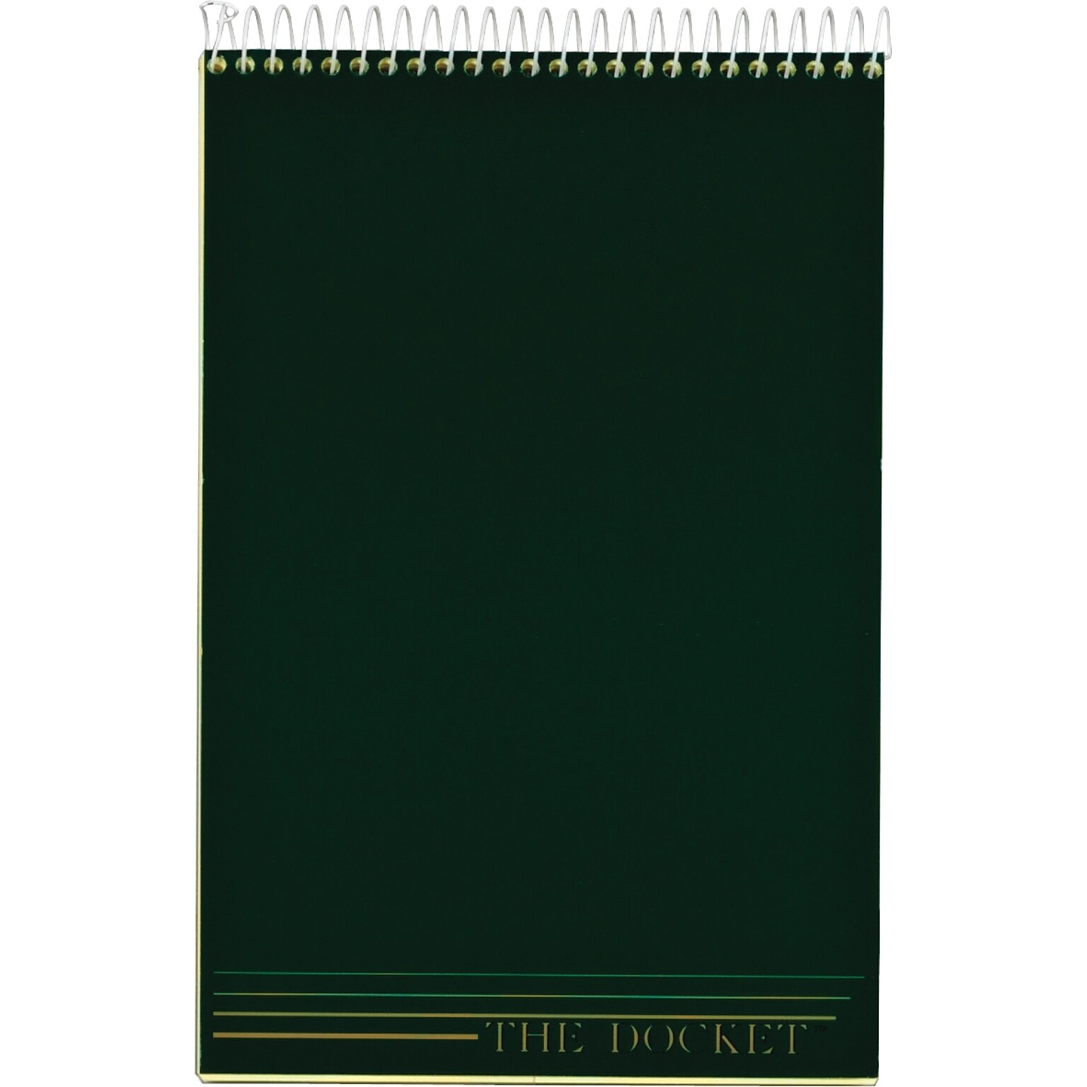 TOPS Docket Steno Book, 6 x 9, Gregg Ruled, Canary, 100 Sheets/Pad (63851)