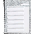 TOPS Docket Gold Project Planner, 6-3/4 x 8-1/2, Project Ruled, Burgundy, 70 Sheets/Pad (63754)