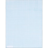 TOPS Graph Pad, 8-1/2 x 11, 8 x 8 Graph Ruled, White, 50 Sheets/Pad (33081)