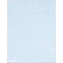 TOPS Graph Pad, 8.5 x 11, Graph Ruled, White, 50 Sheets/Pad (33081)