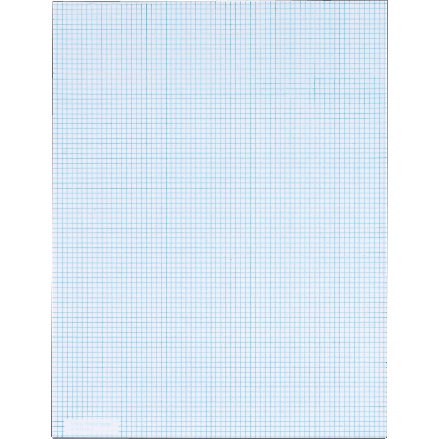 TOPS Graph Pad, 8.5 x 11, Graph Ruled, White, 50 Sheets/Pad (33081)