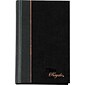 TOPS Royale Casebound Executive Notebook, 3 1/2 x 5 1/2, College Ruled, 96 Sheets, Black/Gray (252
