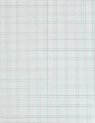TOPS Notepad, 8.5 x 11, Graph Ruled, White, 50 Sheets/Pad (35051)