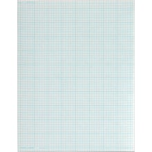 TOPS Notepad, 8.5 x 11, Graph Ruled, White, 50 Sheets/Pad (35081)
