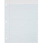 TOPS College Ruled Filler Paper, 8.5" x 11", 3-Hole Punched, 500 Sheets/Pack (62349)