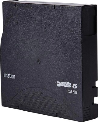 Imation LTO Ultrium 6 66000116815 2.5 TB Data Cartridge, Red