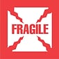 4 x 4" Fragile Label