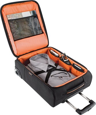 Solo® Urban 15.6" Rolling Overnighter Case, Black