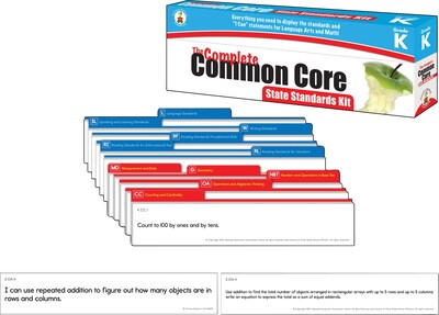 Carson-Dellosa™ The Complete Common Core State Standards Kit, Grade K