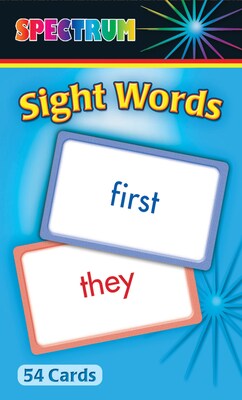Spectrum Sight Words Flash Cards Grades K - 2