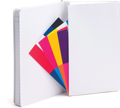 Poppin White Medium Soft Cover Notebook