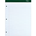 TOPS Double Docket Notepad, 8.5 x 11.75, College, White, 100 Sheets/Pad (TOP 63384)