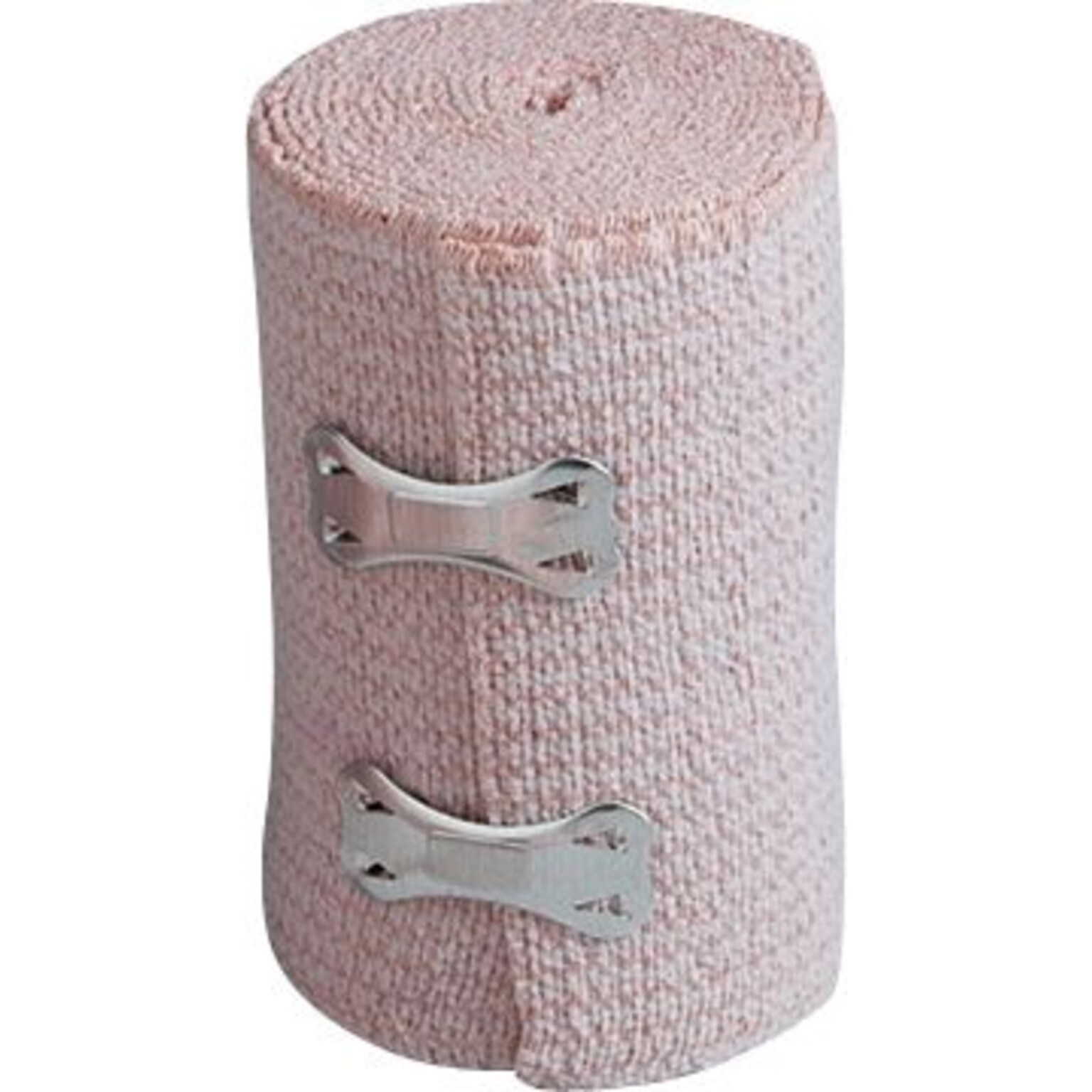 First Aid Only™ Elastic Bandage Wrap w/ 2 Fasteners, Latex-free, 3 x 5yd, 12/box