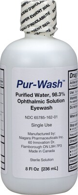 Physiciane® Eye Wash, Screw Top Bottle, 8 oz. (24-050)
